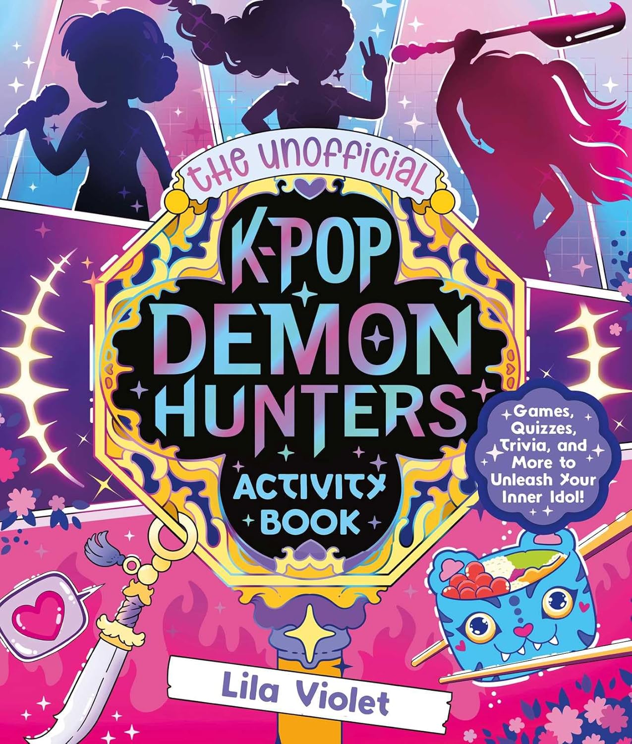 K-Pop Demon Hunters Activity Book