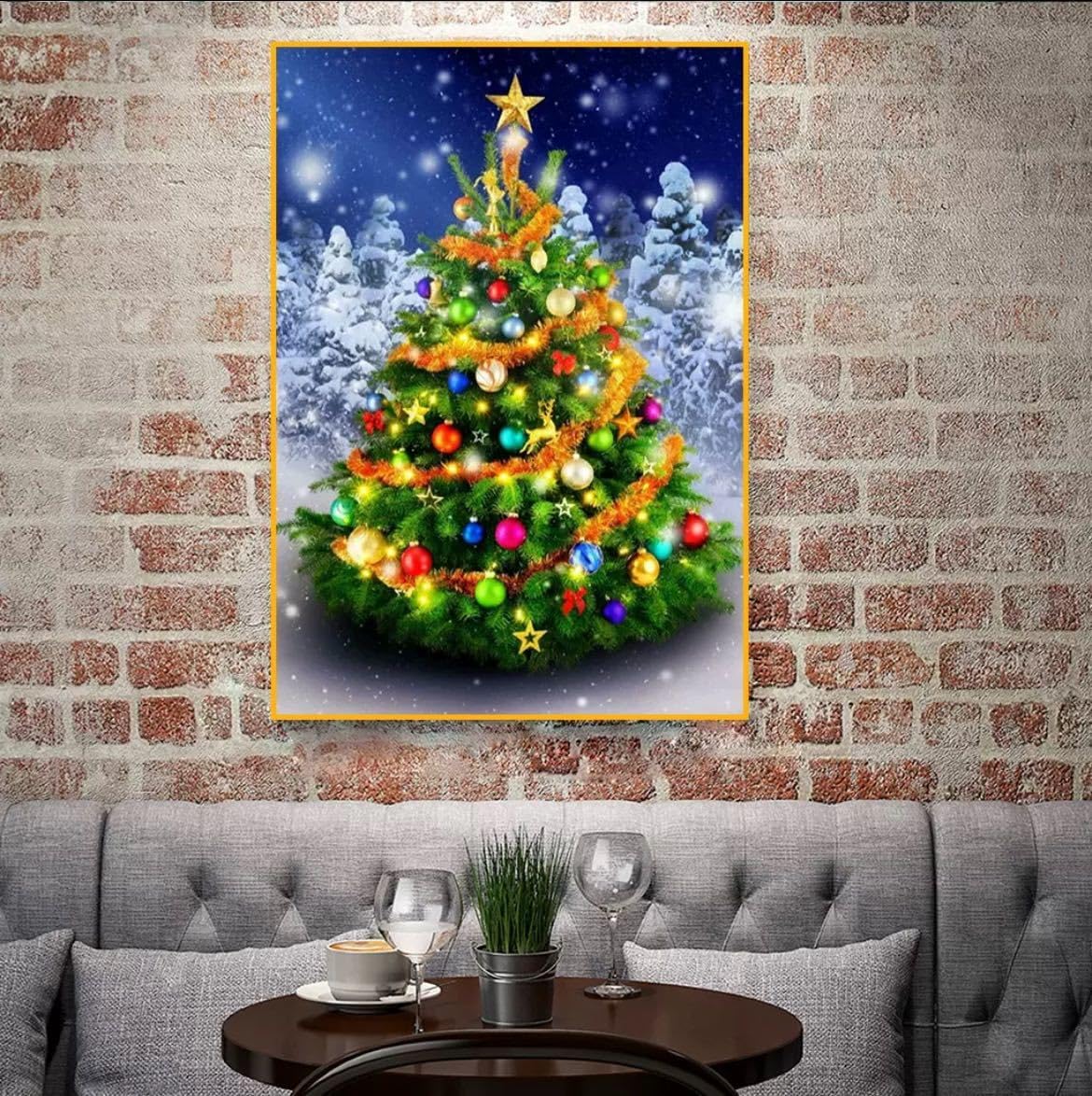 Amazon.co.jp: ダイヤモンドアートキット ビーズアート クリスマス