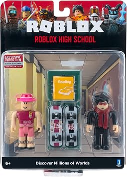 Roblox Action Collection - Roblox High School Game Pack [Includes Exclusive Virtual Item]