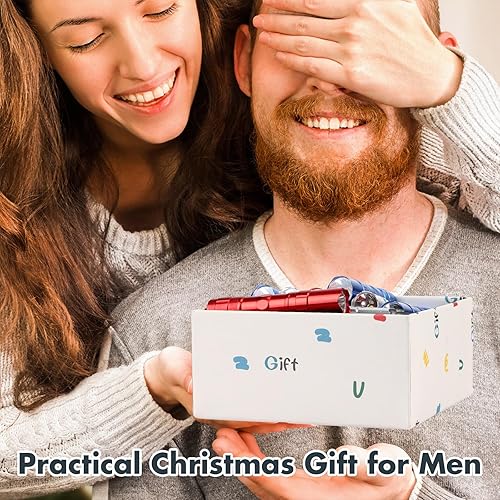 Miniatura 7 de Retisee 24 piezas de cartera para tarjetas de crédito, multiherramienta, linternas multicolor 46 en 1, herramienta de bolsillo de supervivencia de