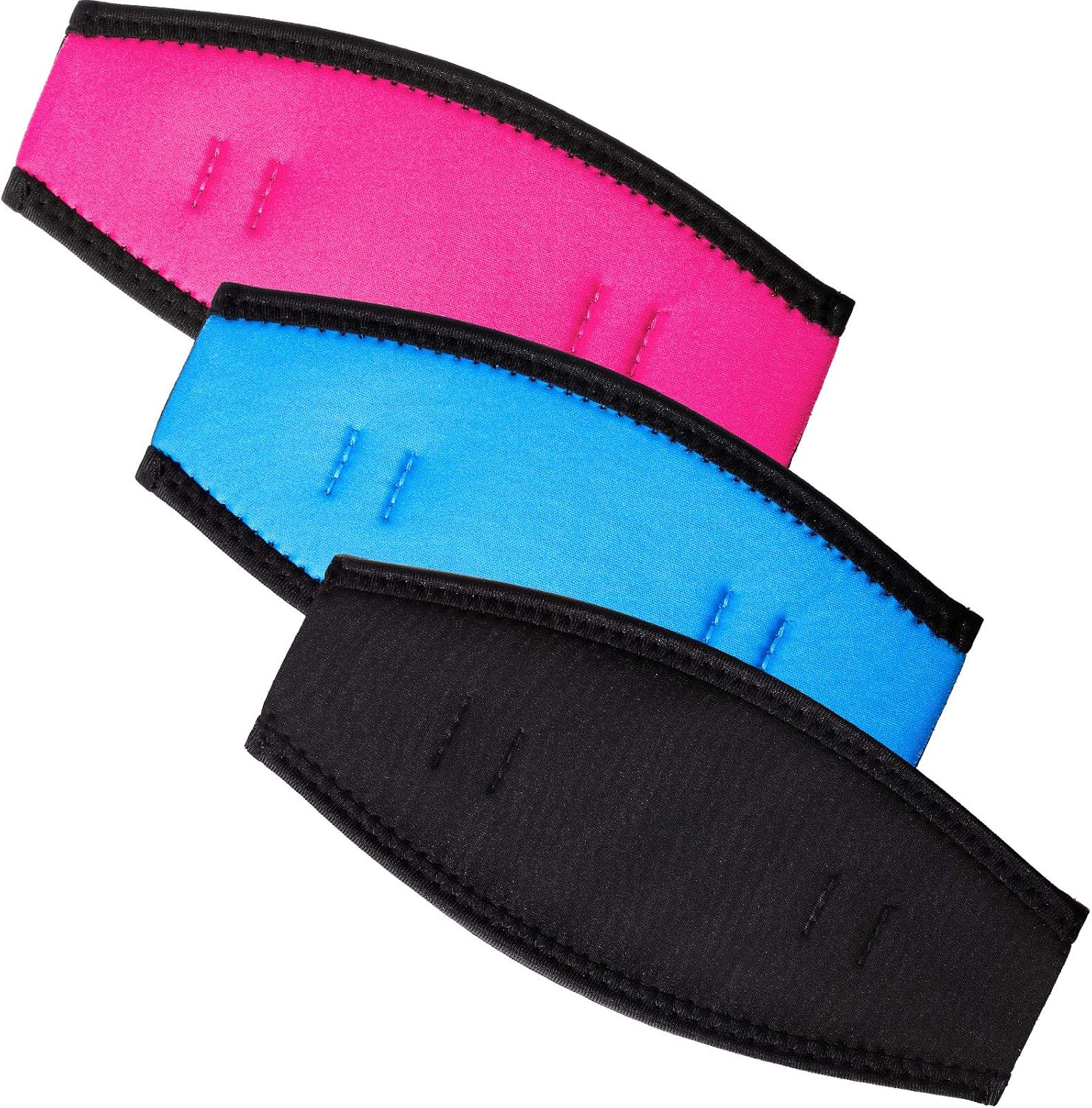 Weewooday 3 Pcs Scuba Mask Strap Cover Dive Mask Cover