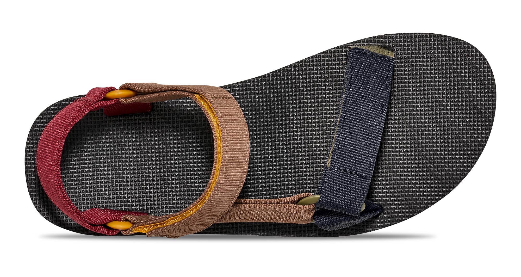 Teva Original Universal Mens Walking Sandali in Nero Multicolore