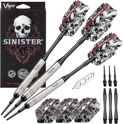 Viper Dardos siniestros 95% tungsteno punta suave