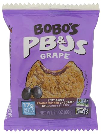 Bobos Grape PB&JS 2.1 oz