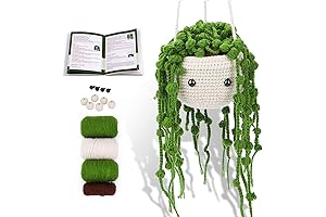 MORFEN Crochet Kit for Beginners: Discover the Joy of Creating Hanging Potted Plant Masterpieces