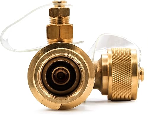 Miniatura 4 de Llave en T de latón para gas propano Camco, Solo soporte de latón de propano