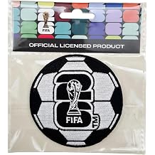 Official FIFA World Cup 26 Patch Embroidered Iron-On Soccer Patch Collectible, We are 26 Futbol Applique, Gift for Fans CAN MEX USA 2026