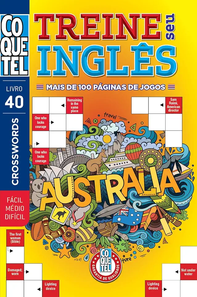 Livro Coquetel Treine seu Inglês 40