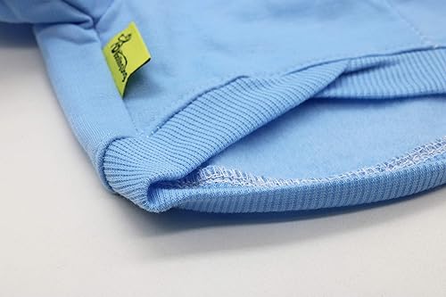 Miniatura 9 de DroolingDog Camisetas para perros con texto en inglés "I Love My Mom", ropa para perros pequeños, talla L, gris