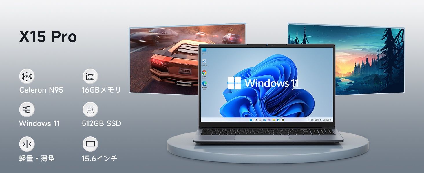 Amazon.co.jp: ノートパソコン 15.6インチ Windows 11 第12世代 N95