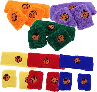 BESPORTBLE 6 Sets head band for men boys headband kids wrist leash wristband sweat bands for wrists head sweat bands for men headband sports sweat bands tennis headband men kids headband