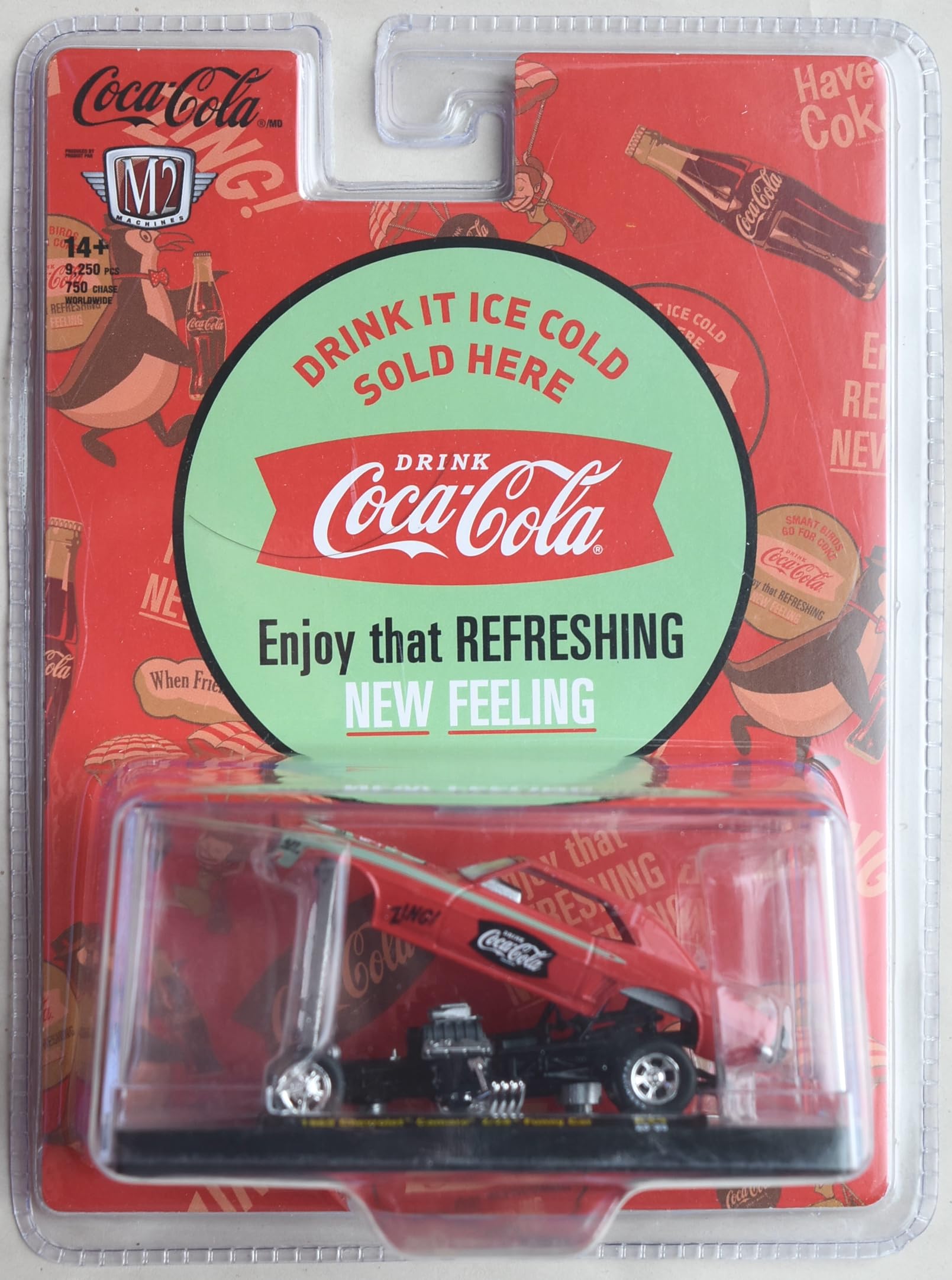 M2 Machines1960 Chevrolet Camaro Z/28 Funny Car, 1:64 Scale 9,250 PCS Worldwide