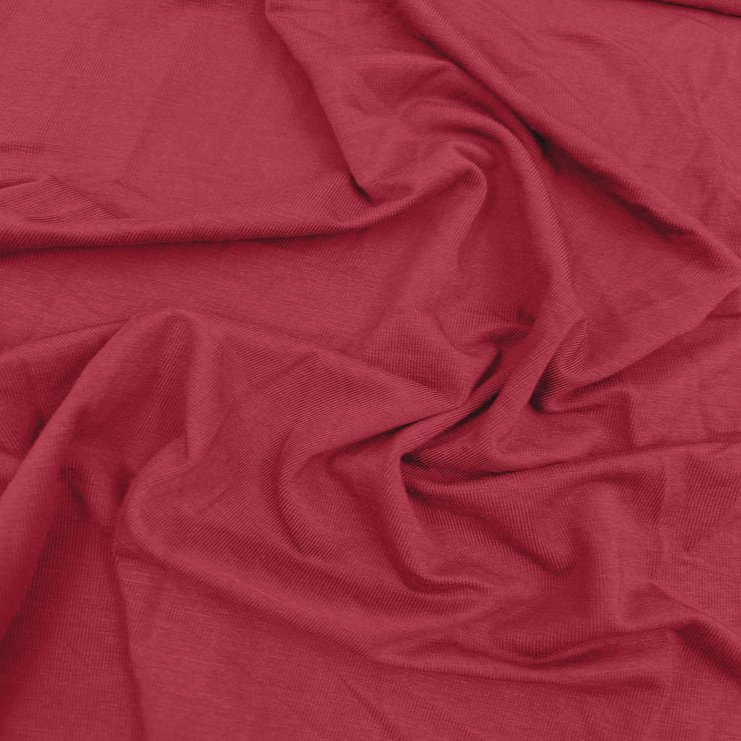 Texco Inc 60" Wide Rayon Modal Spandex Jersey Knit Fabric by the Yard, 200 GSM – Medium Weight, 4-Way Stretch, Breathable for T-Shirts, Dresses, Leggings & DIY