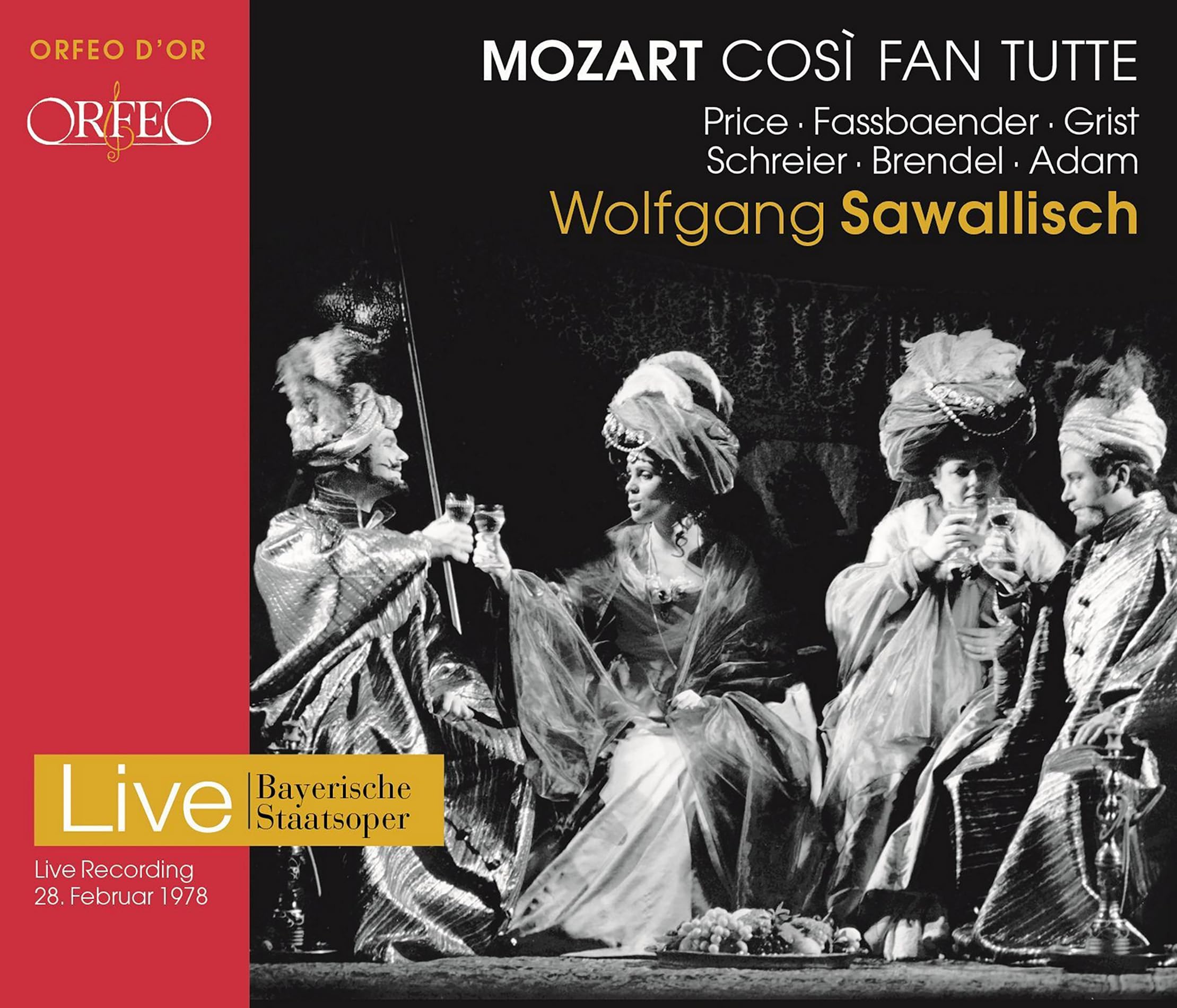 Mozart: Cosi Fan Tutte［CD］ Mozart: Cosi fan tutte : Karl Boehm: Amazon.pl: Płyty CD i
