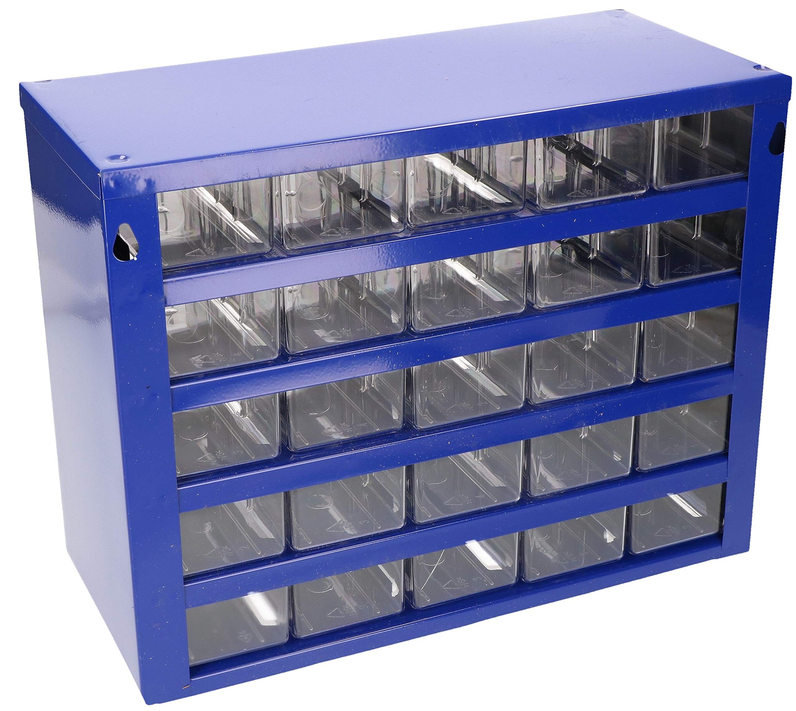 Kotarbau® Werkplaats-opbergbox met schuifladen 306x282x155 Sorteerdoos 15K2M1G Magazijn voor kleine onderdelen, metaal