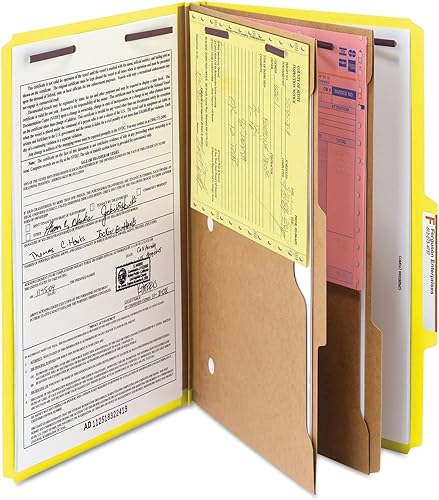 Miniatura 5 de Smead Carpeta de archivos de clasificación de cartón prensado con cierres SafeSHIELD, 2 divisores de bolsillo, expansión de 2 pulgadas, tamaño