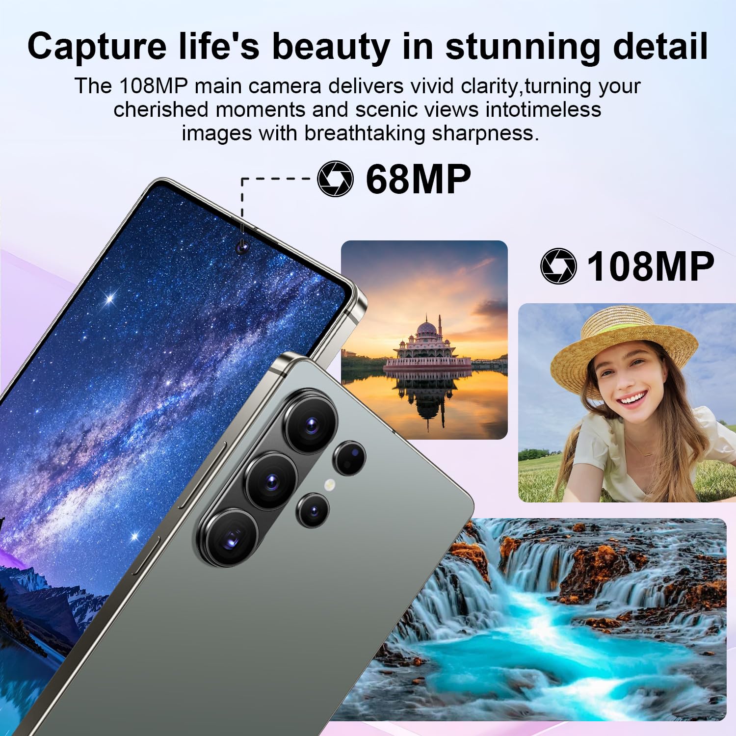 I26 Ultra Business 5G Smartphone, Dual SIM, 12GB+512GB, Snapdragon 8 Gen 4, 6.99" Screen, 7000mAh, Android 15, Stylus Pen & Face Unlock (Green) — view 4