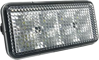 TIGERLIGHTS 12V LED Headlight - Compatible with/Replacement for Kubota SVL65-2, SVL65-2C, SVL75-2C, SVL75C, SVL90, SVL90-2, SVL90-2C, SVL90C, SVL95-2S - Flood Off-Road Light