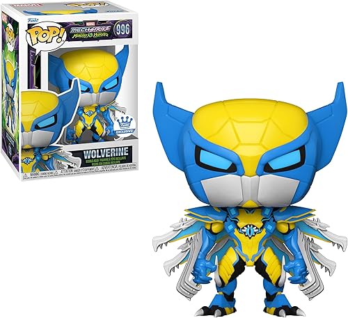 Miniatura 3 de Wolverine Special Edition Funko POP! Marvel MECH Strike Monster Hunters Wolverine #996 Exclusivo
