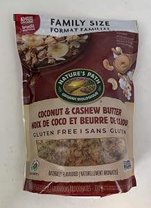 Nature’s Path Organic Coconut & Cashew Butter Granola, 720 g