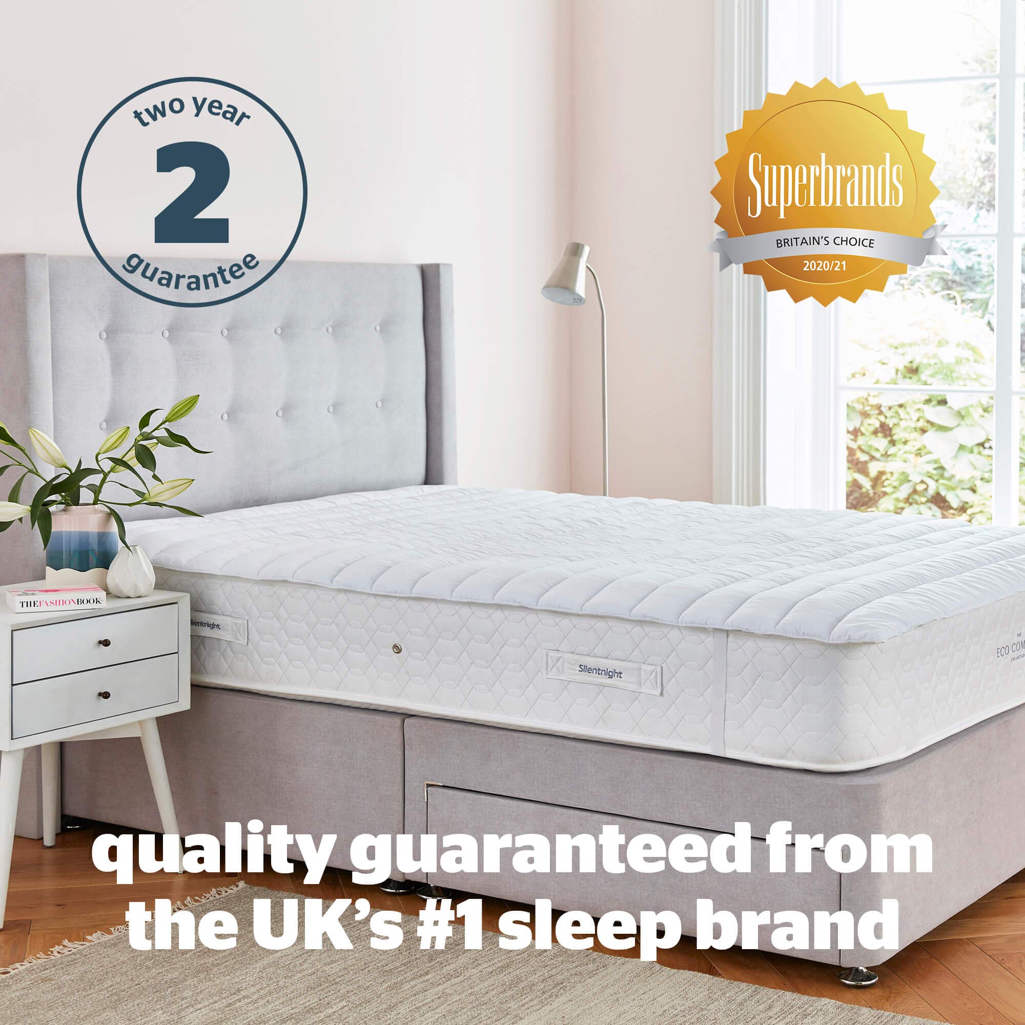 Silentnight Deep Sleep Super King Mattress Topper Best Thick Soft