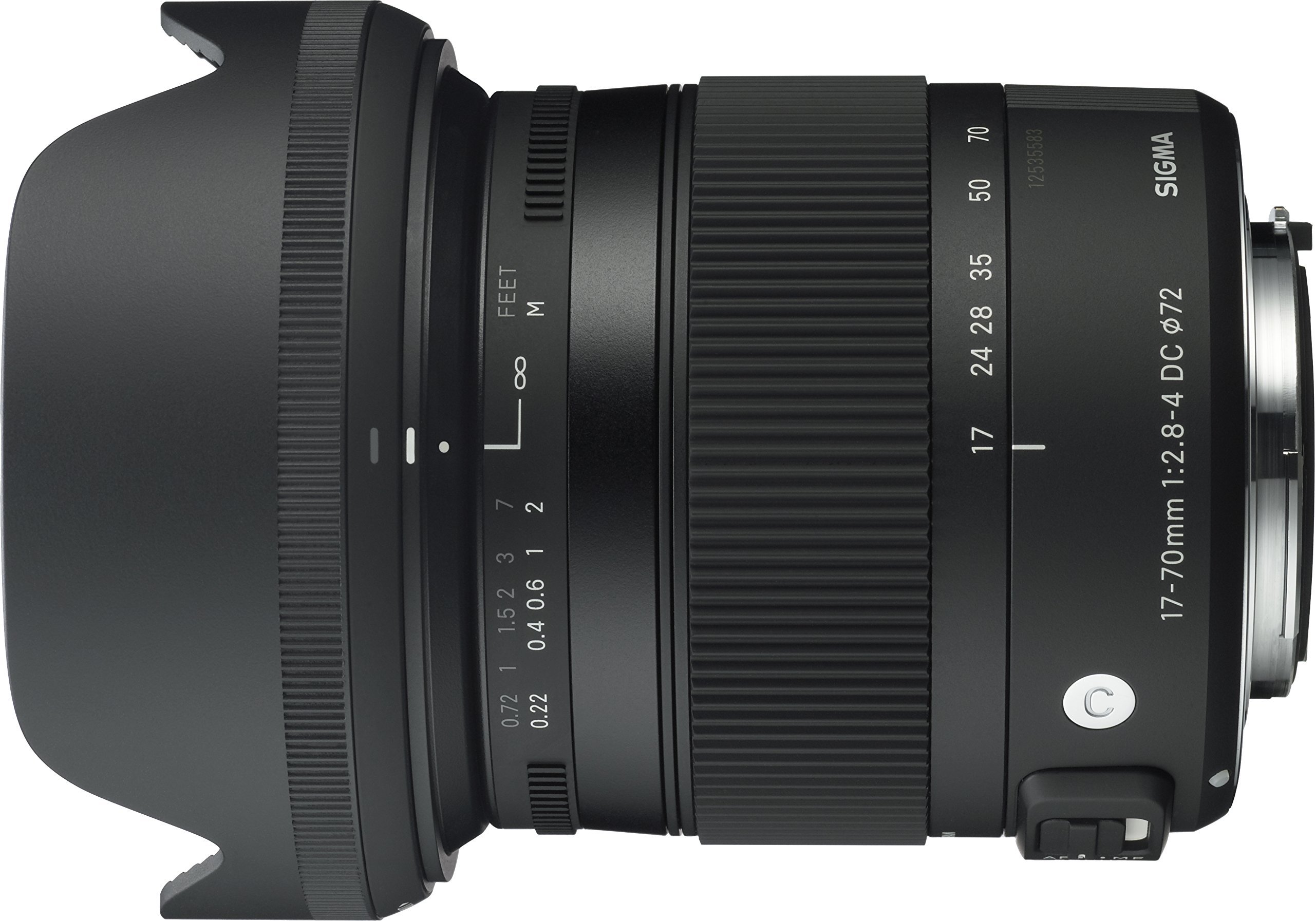 Amazon.com : Sigma 17-70mm F2.8-4 Contemporary DC Macro OS HSM