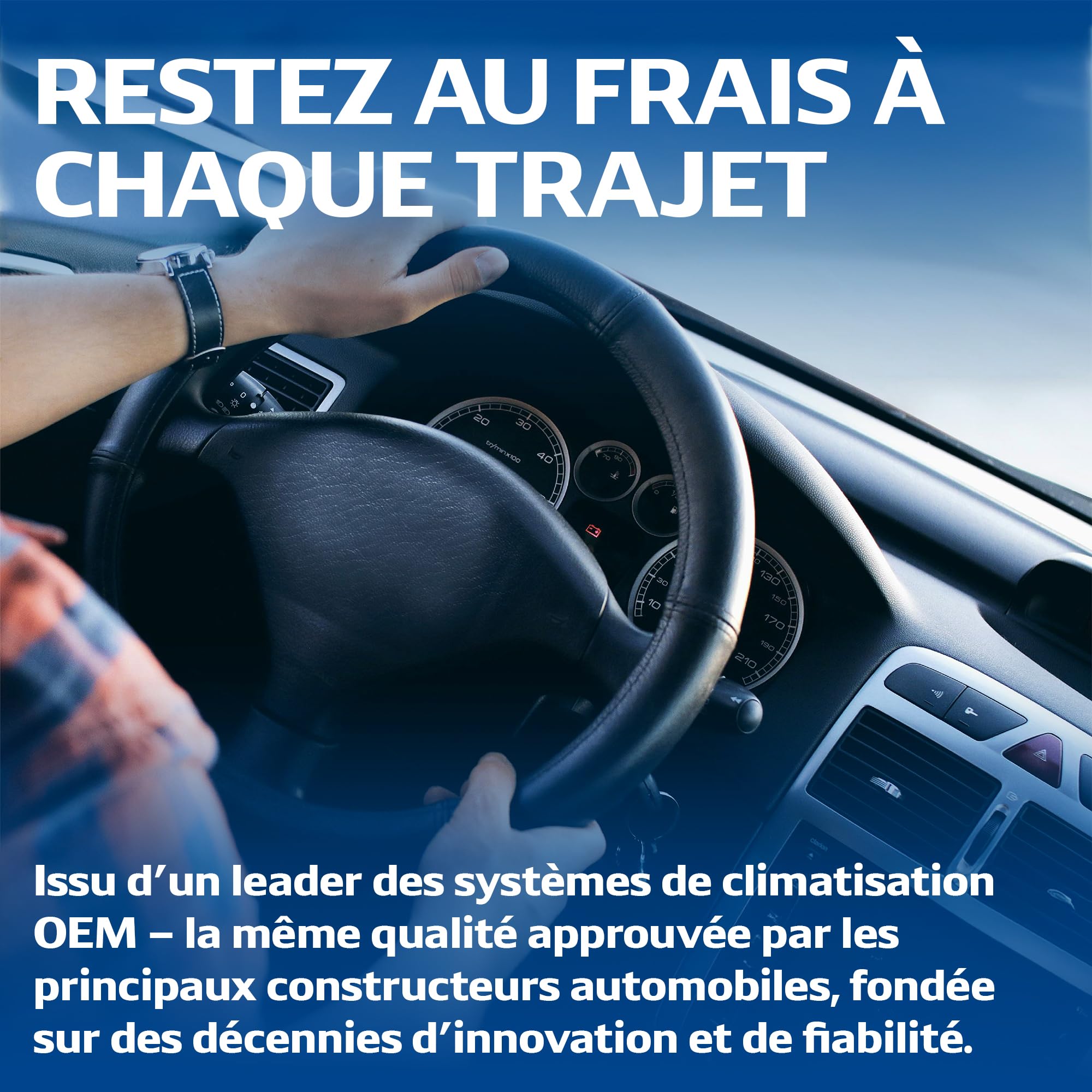 DENSO Compresseur de climatisation (Référence DCP23035) pour la climatisation du véhicule – Qualité OE, remplacement direct, performance fiable, refroidissement efficace, faible charge moteur | Compatible avec: RENAULT GRAND SCÉNIC III, MEGANE III Coupe,