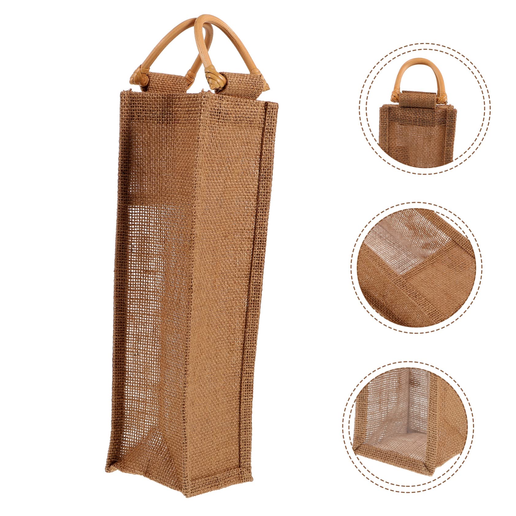 TOPBATHY 4piezas Bolsa De Transporte De De Resistente Elegante Adecuada Para Botellas De y Licores y Diseño