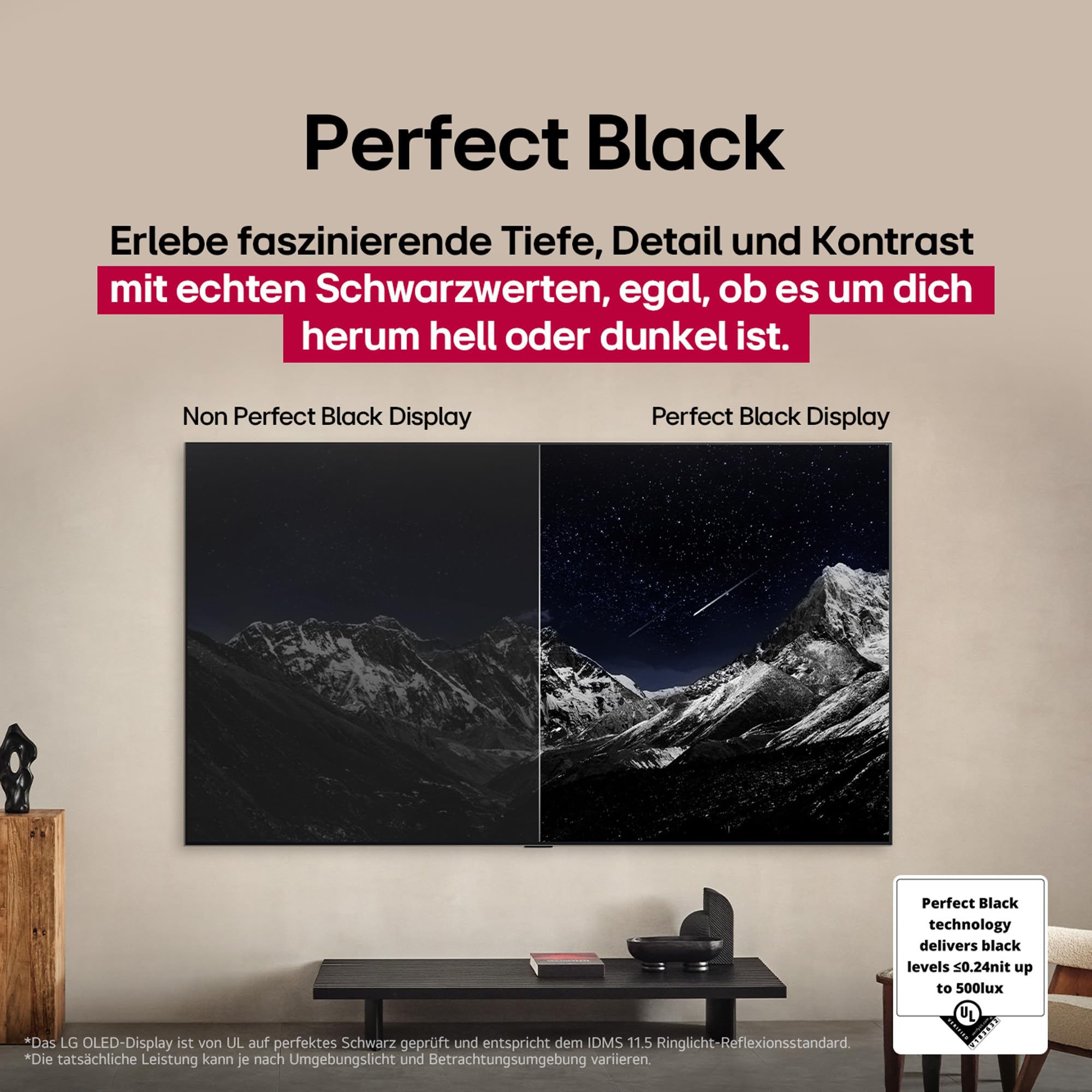 LG OLED65C5ELB, 65 Zoll (165 cm), 4K OLED evo AI TV, α9 Gen8 Prozessor, webOS 25, 120Hz (VRR bis zu 144Hz), Modelljahr 2025