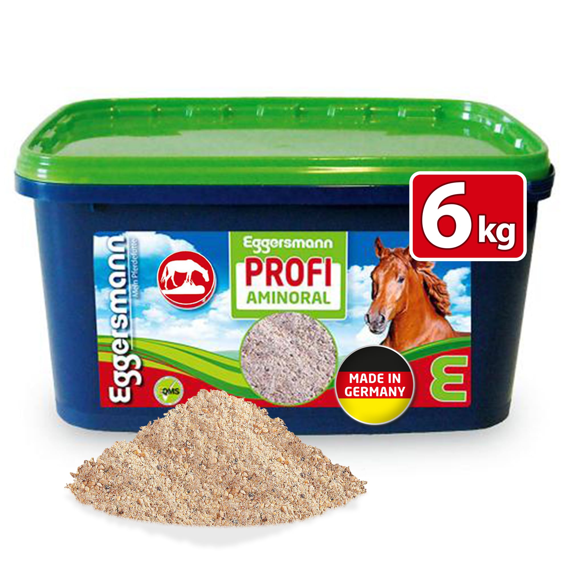 Eggersmann Mein Pferdefutter Profi Aminoral – Ergänzungsfuttermittel für Sportpferde, 6 kg