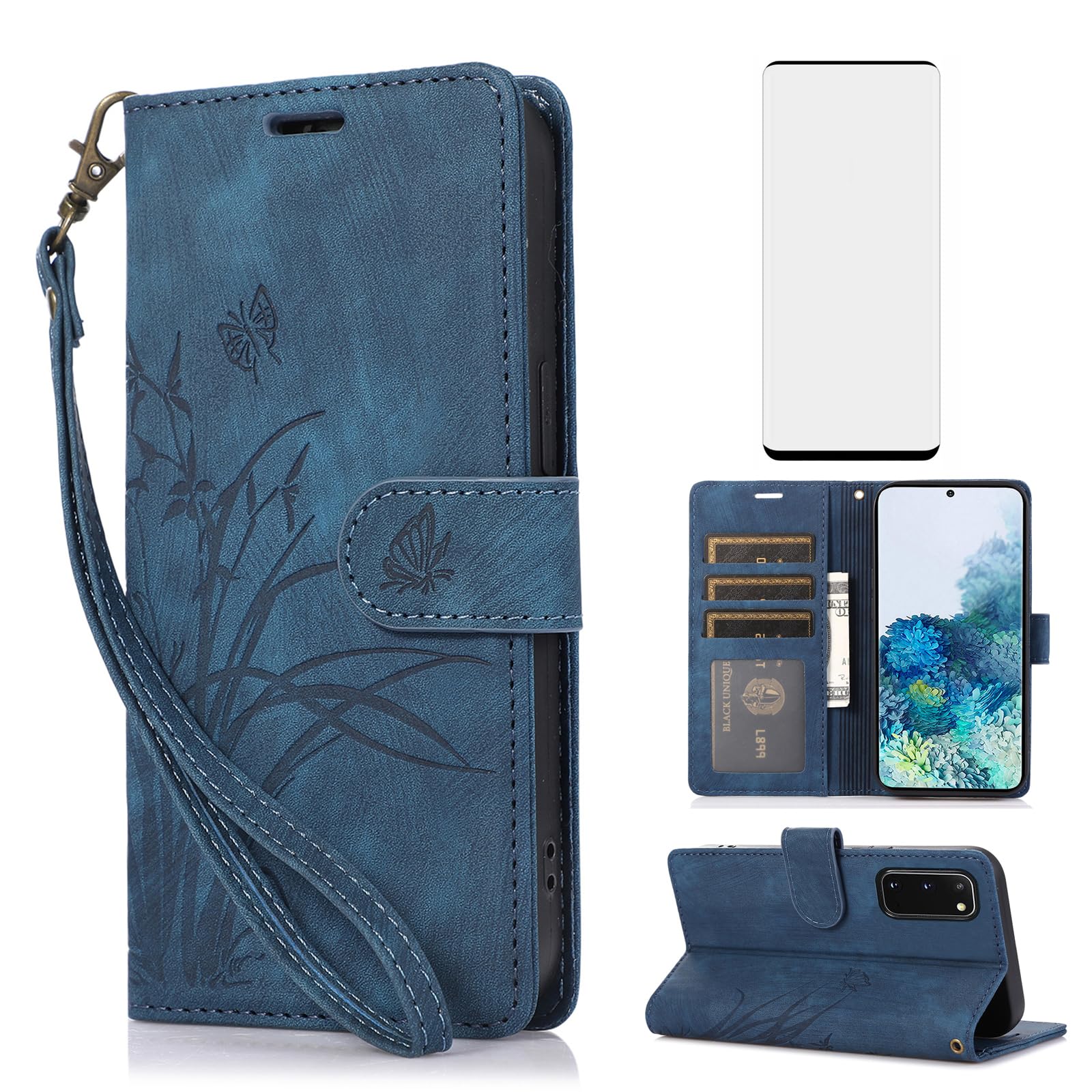 Coque Samsung S20 FE bleu YM004 antichoc pour smartphone - 8