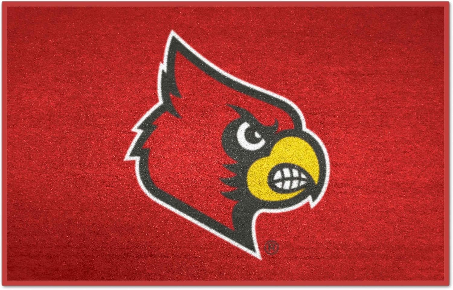 FANMATS 2646 Louisville Cardinals Starter Mat Accent Rug - 19in. x 30in. | Sports Fan Home Decor Rug and Tailgating Mat