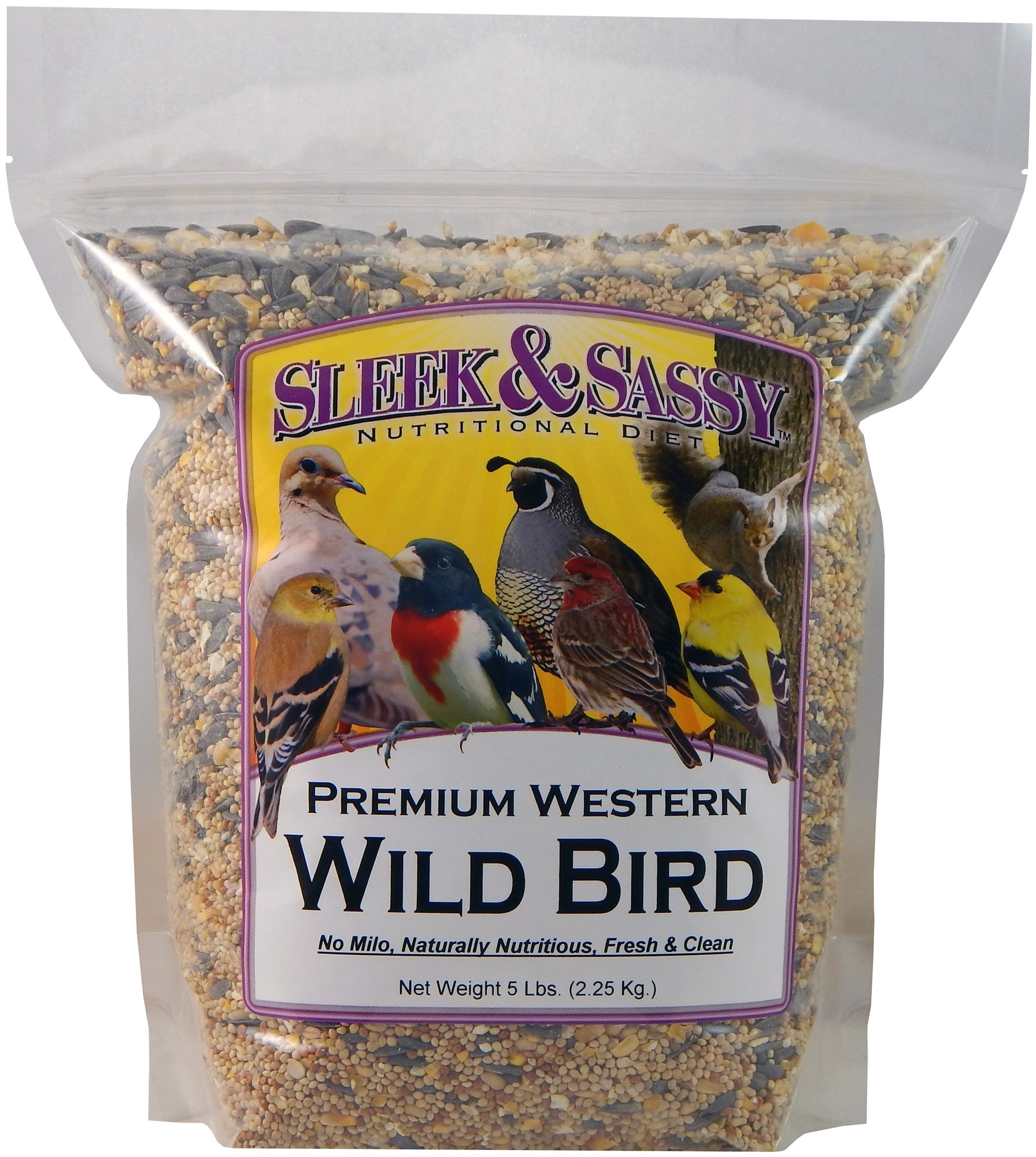SLEEK & SASSY Premium Wild Bird Food (5 lbs.)