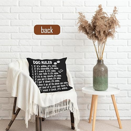 Miniatura 6 de huester It's Not Dog Hair It's Husky - Funda de almohada reversible con purpurina de 18 x 18 pulgadas, funda de almohada decorativa para el hogar,