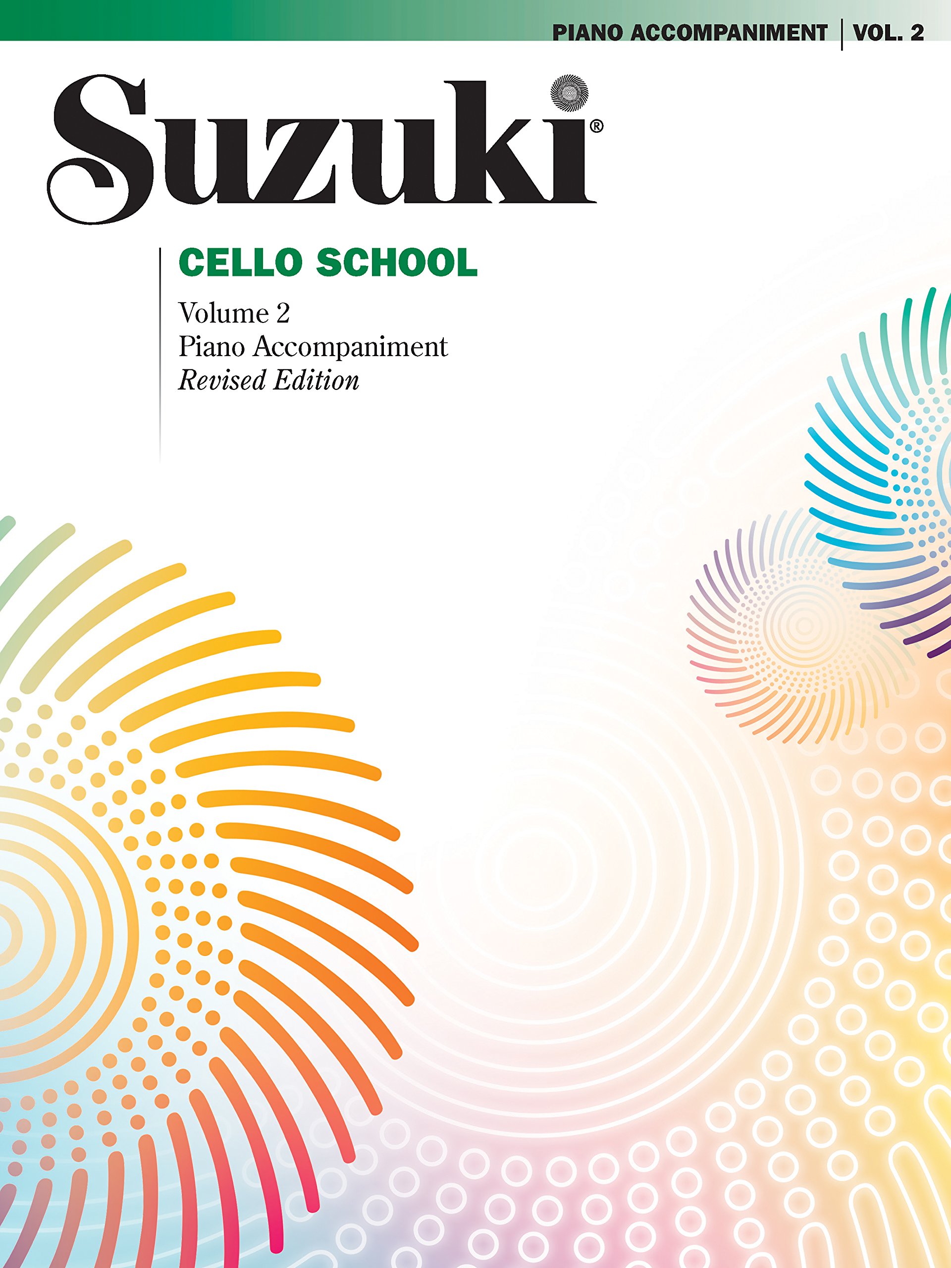 Suzuki Cello School Volume 2 Piano Accompaniment livre de partitions