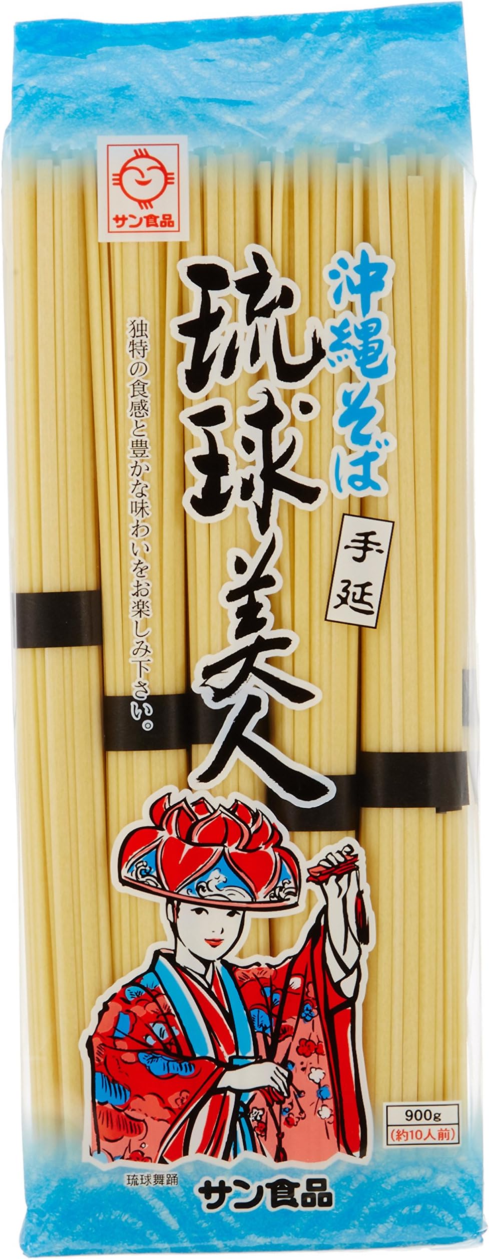 San food Okinawa Soba Noodles ? Ryukyu beauty 900g