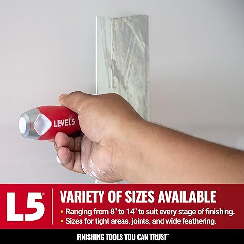 Miniatura 5 de LEVEL5 - Cuchillo de acero inoxidable de agarre suave de 14 pulgadas, grado profesional, extremo de martillo de metal, 5-138