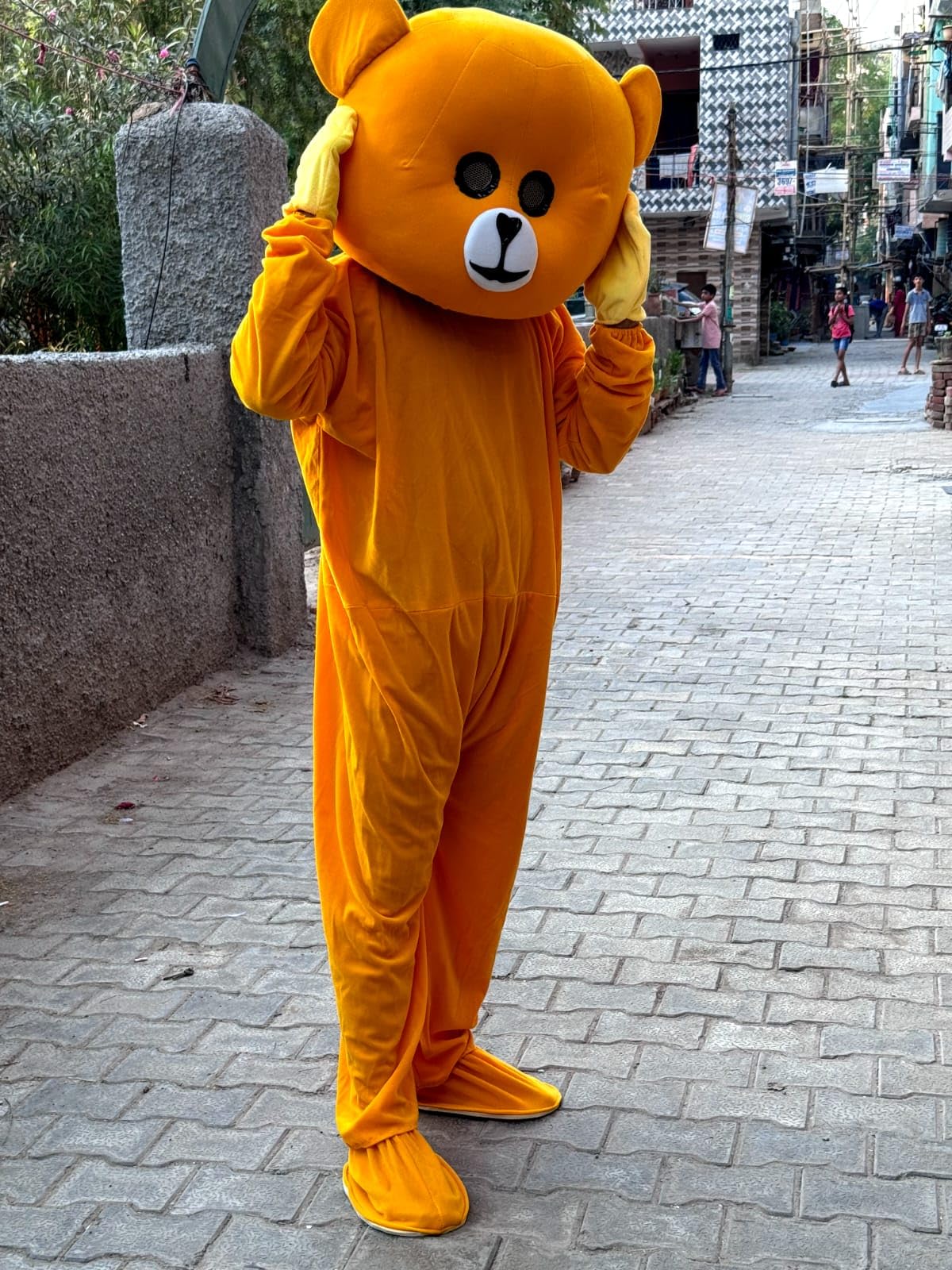 BGT - Smart Yellow Teddy Bear Cartoon Full Mascot Costume For Prank/Weddings (B0D3BDW5KS) Amazon Price History, Amazon Price Tracker
