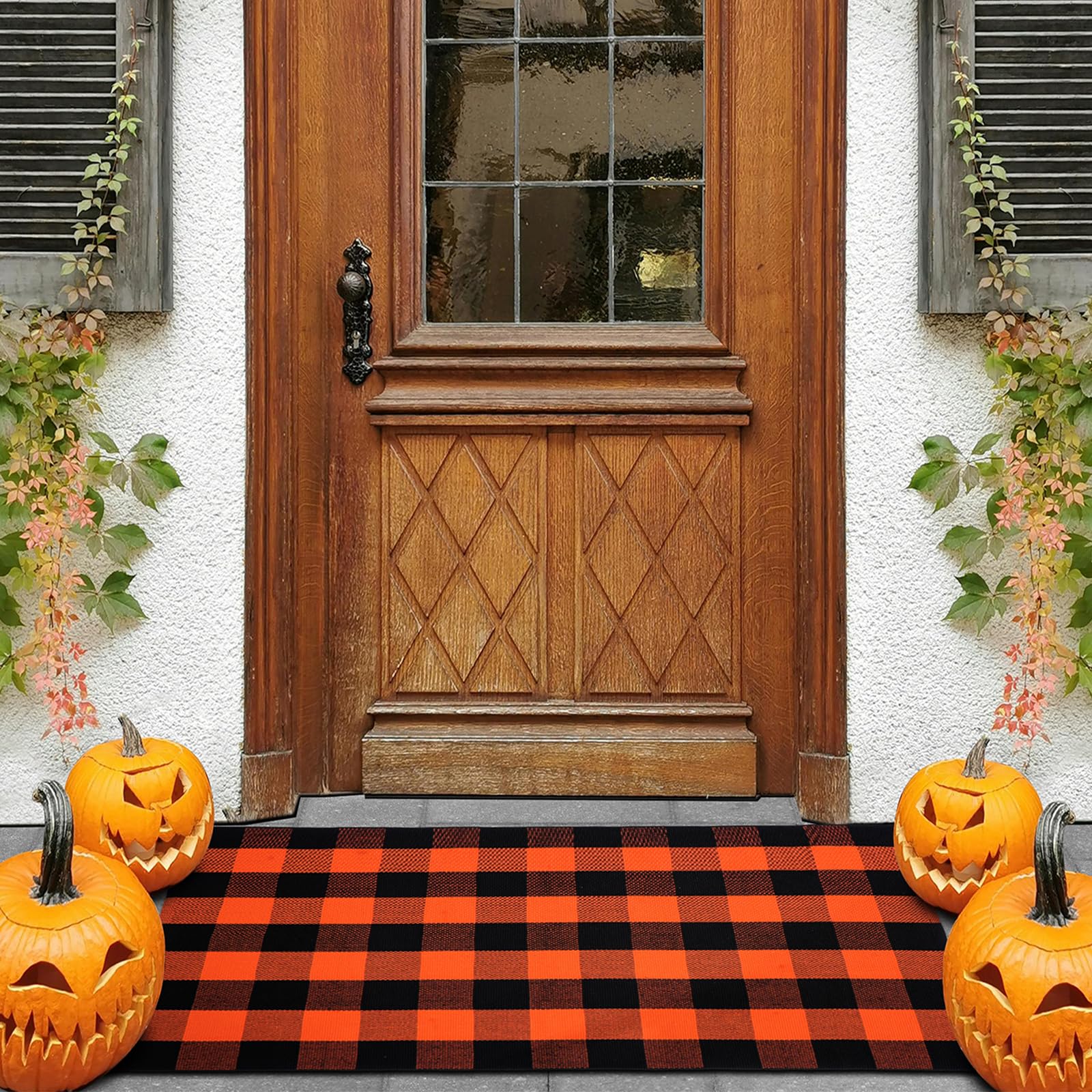 Christmas Plaid Rug - 27.5 x 43 Inches -32