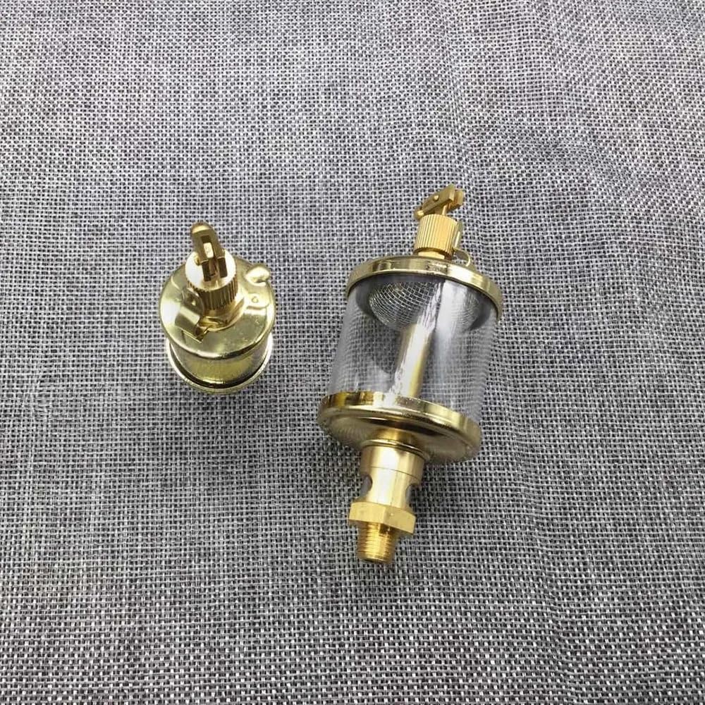 1 copa de aceite con válvula de aguja de precisión (rosca macho BSP de 1/8", 1/4" y 3/8"). Aceitera de goteo ajustable for tornos y fresadoras.(3/8"x400mL)