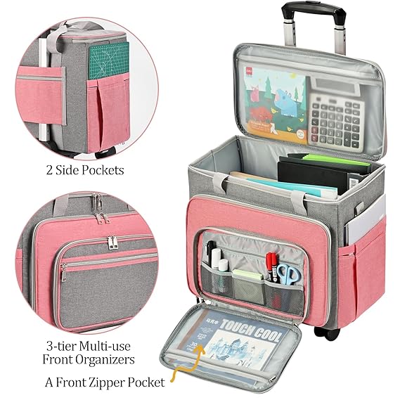 Sewing Supplies Janome Sewing Machine Case On Wheels Tutto Large