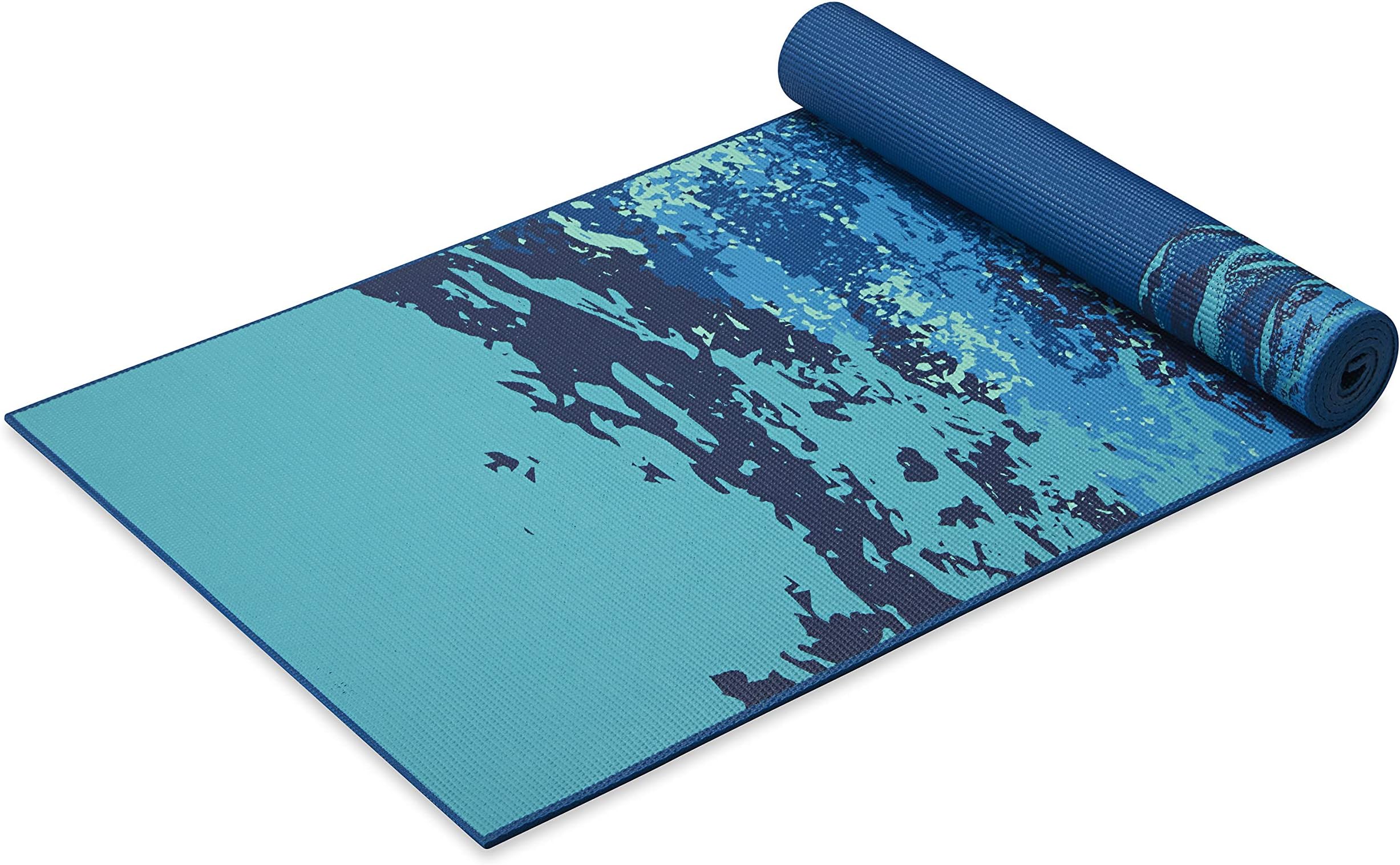 Gaiam Print Reversible Yoga Mats (5mm)