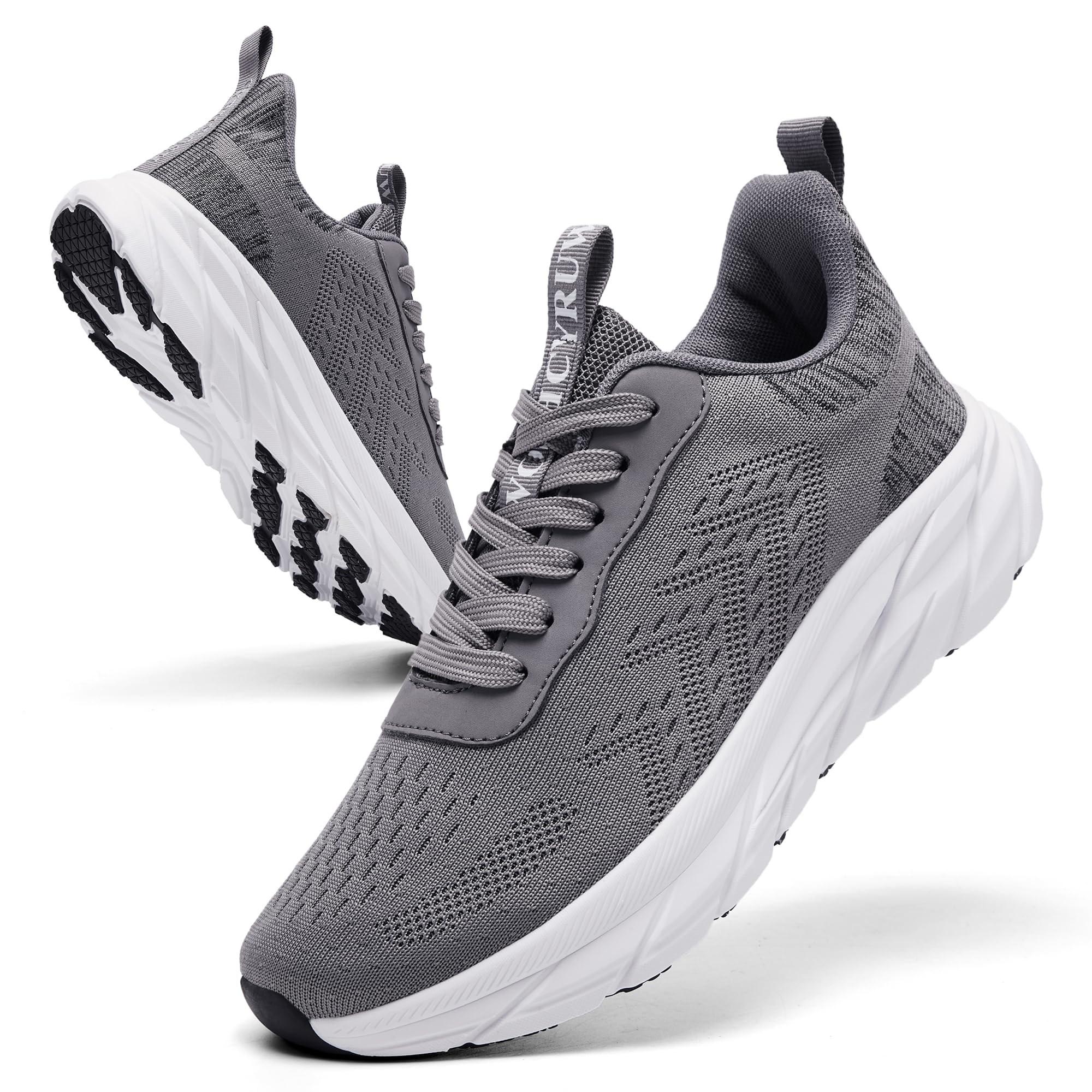 CYRUWOSH Herren Schuhe Laufschuhe Turnschuhe Sportschuhe Sneaker Walkingschuhe Tennisschuhe Freizeitschuhe Outdoor Mesh Atmungsaktiv Fitnessschuhe