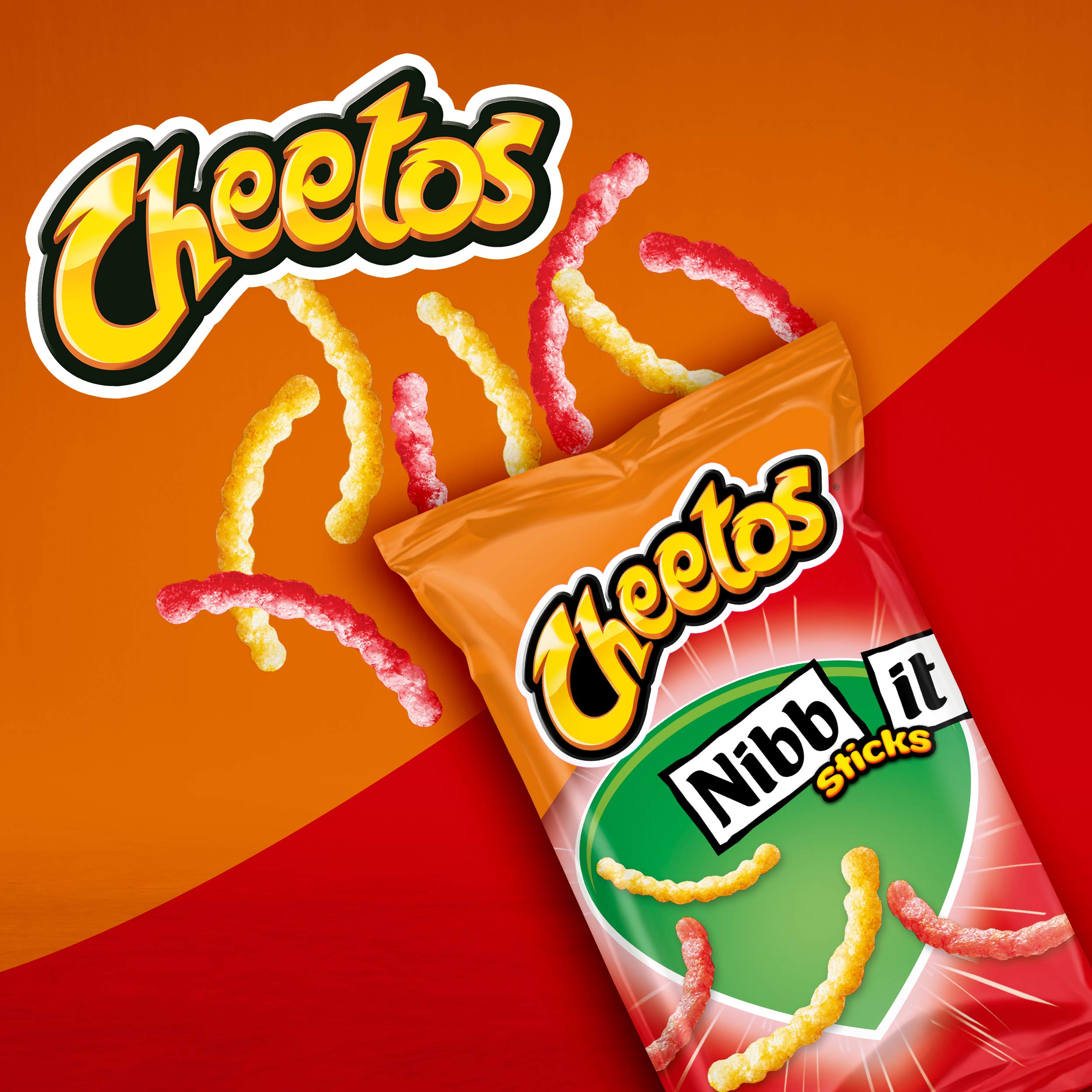 Cheetos Nibb-it Sticks Chips, Schachtel 20 Stück x 110 g