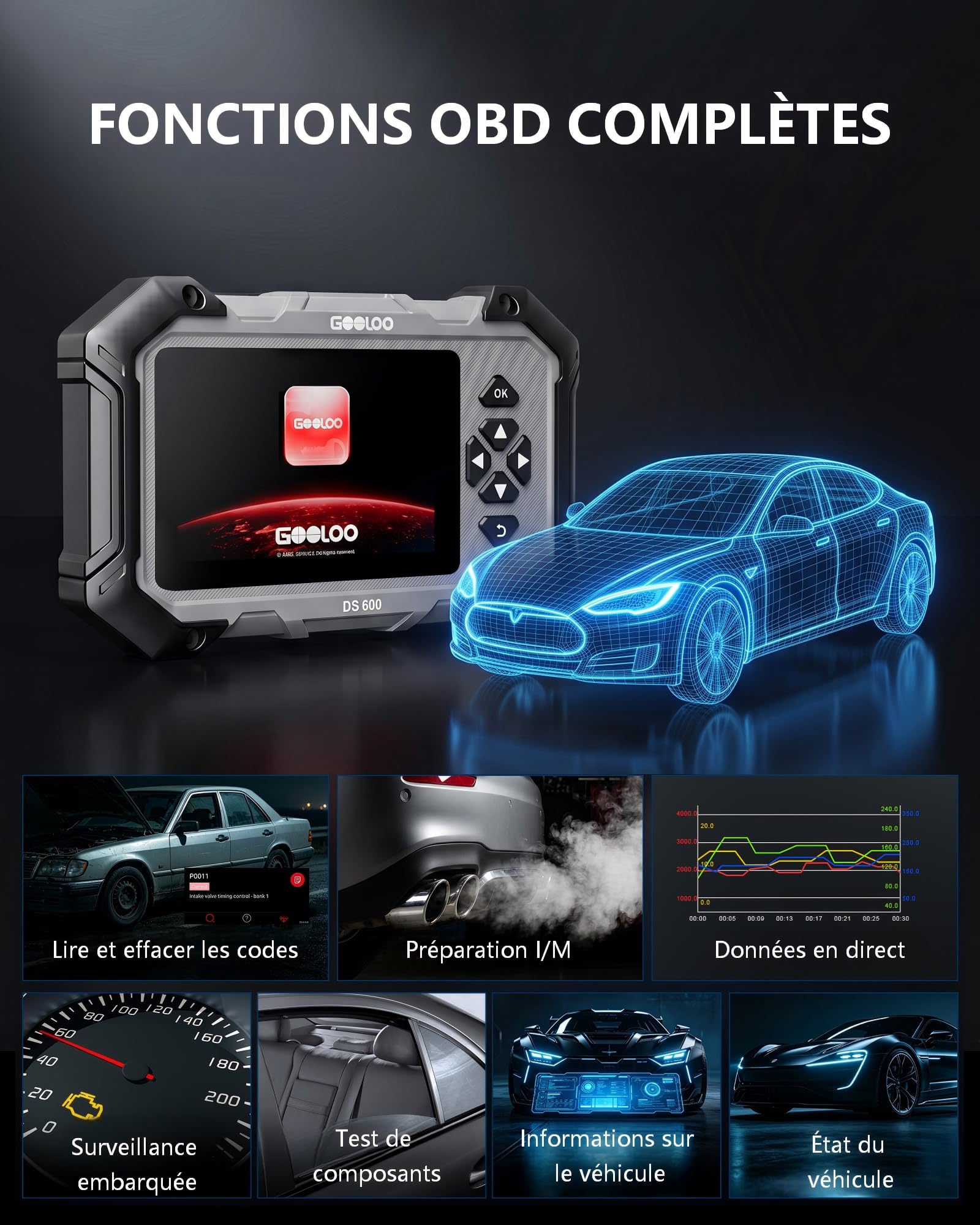 GOOLOO DEEPSCAN DS600 Scanner OBD2