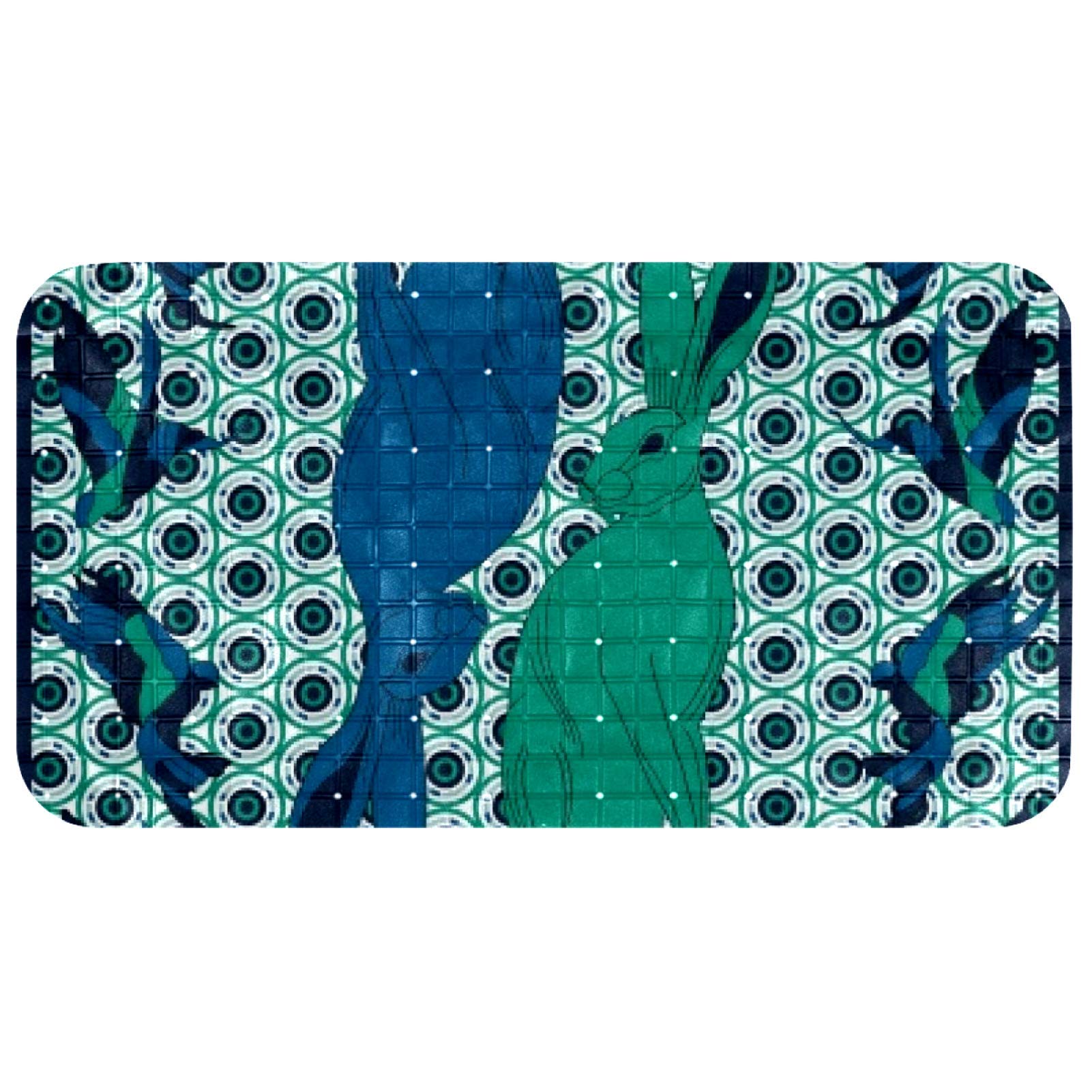 Tapis de douche antidérapant pour bébé Bennigiry, dimension stable 68x37cm