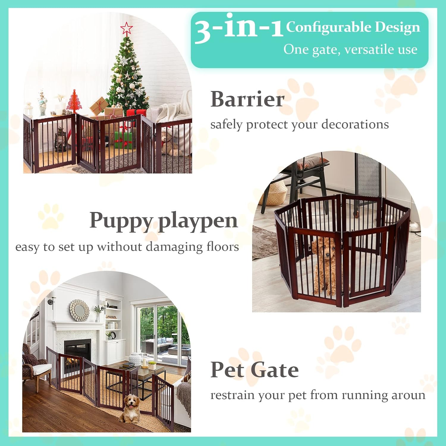 120 inch pet gate