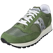Saucony Jazz Original Vintage, Sneaker Uomo, Green Silver, 42 EU