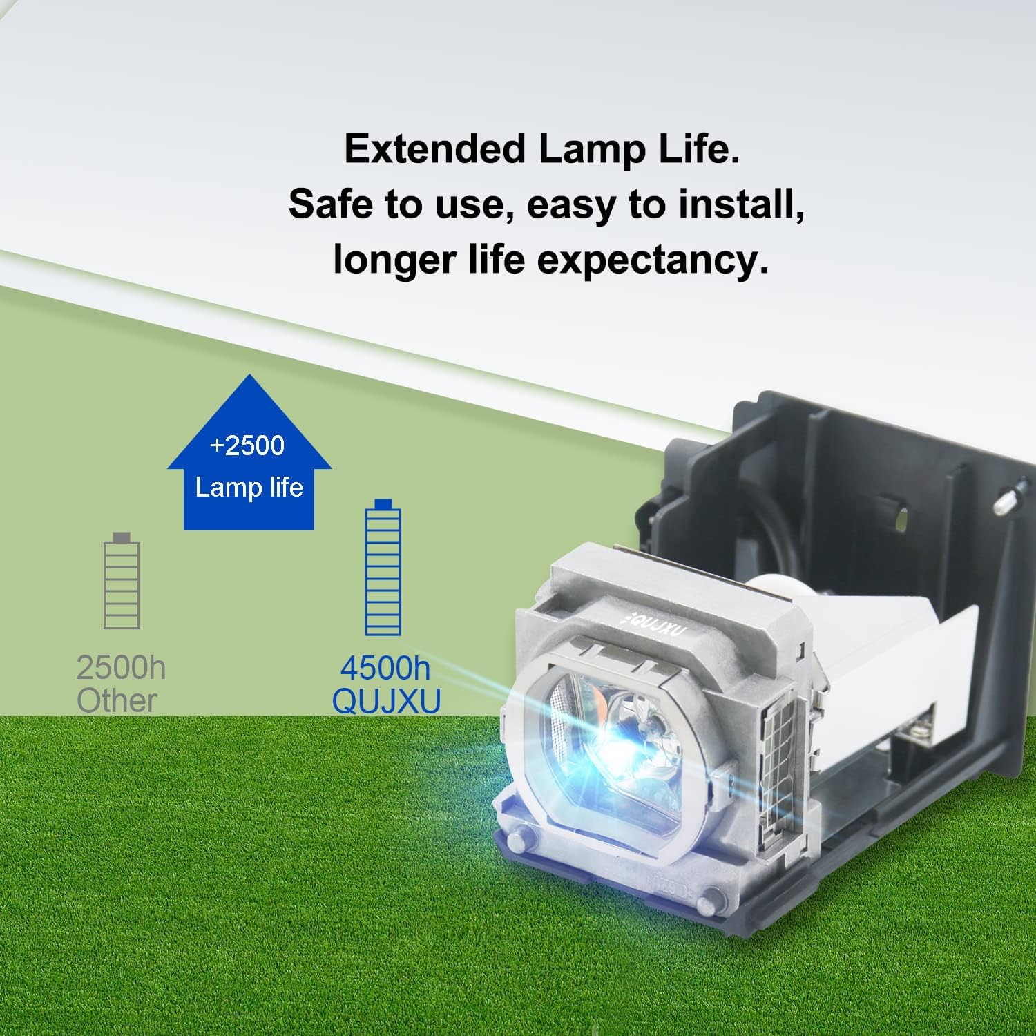 VLT-HC5000LP Replacement Lamp with Housing Compatible with for Mitsubishi projectors HC5500 HC5000 HC4900 HC6000 Replacement Lamp