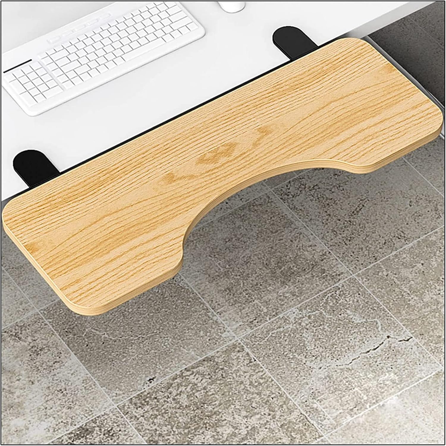 LIJCC Keyboard Tray Ergonomics Desk Extender Tray, Punch
